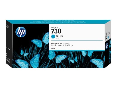 HP 730 300 ml Cyan Ink Cartridge T1600